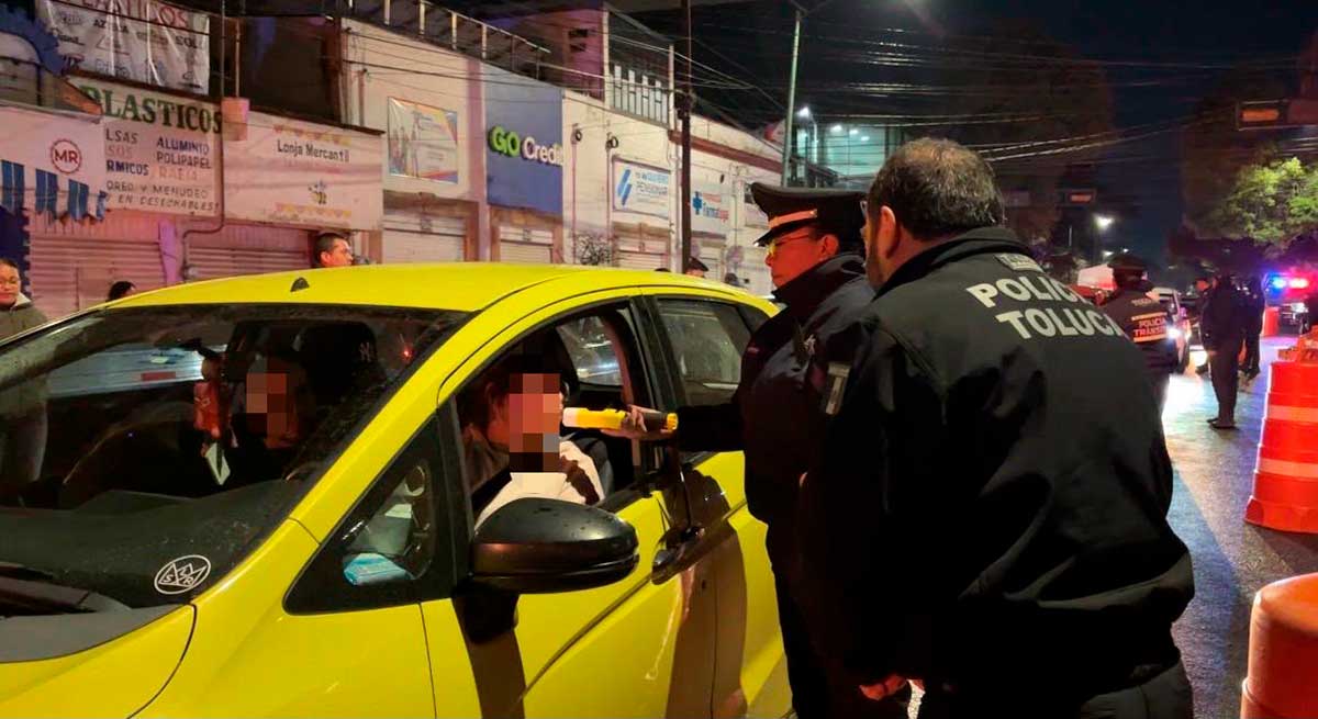 Conduce Sin Alcohol continuará en Toluca durante las vacaciones
