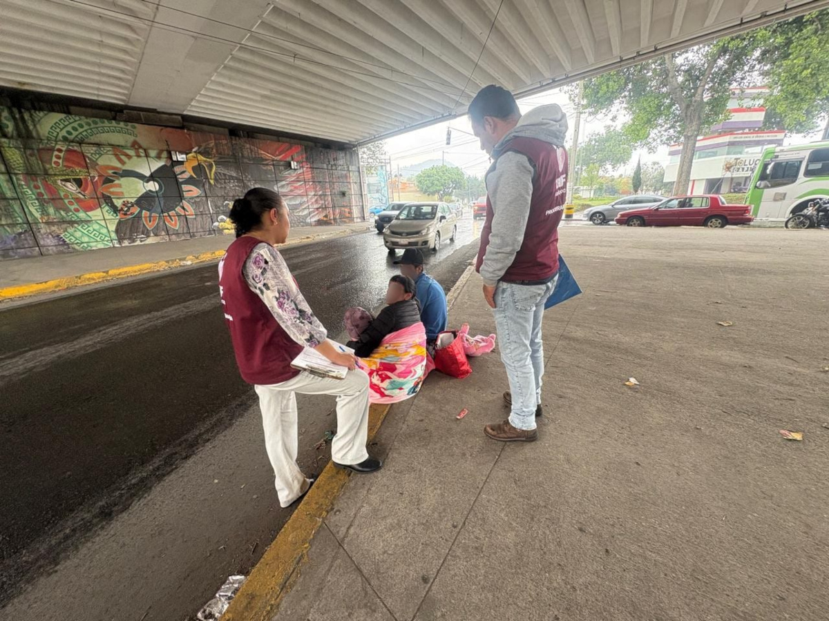 DIF Toluca recorre las calles para proteger a niñas, niños y adolescentes en situación vulnerable
