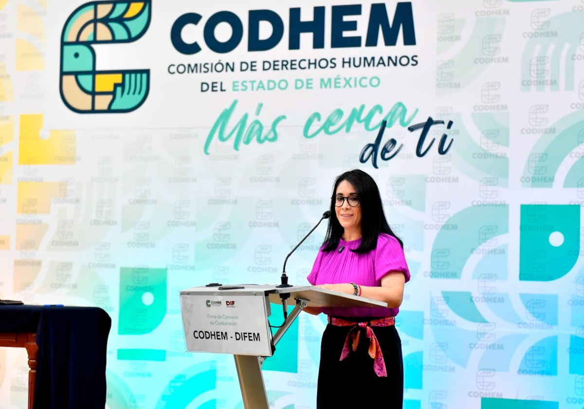 DIFEM y CODHEM colaboran a favor de las personas con discapacidad.