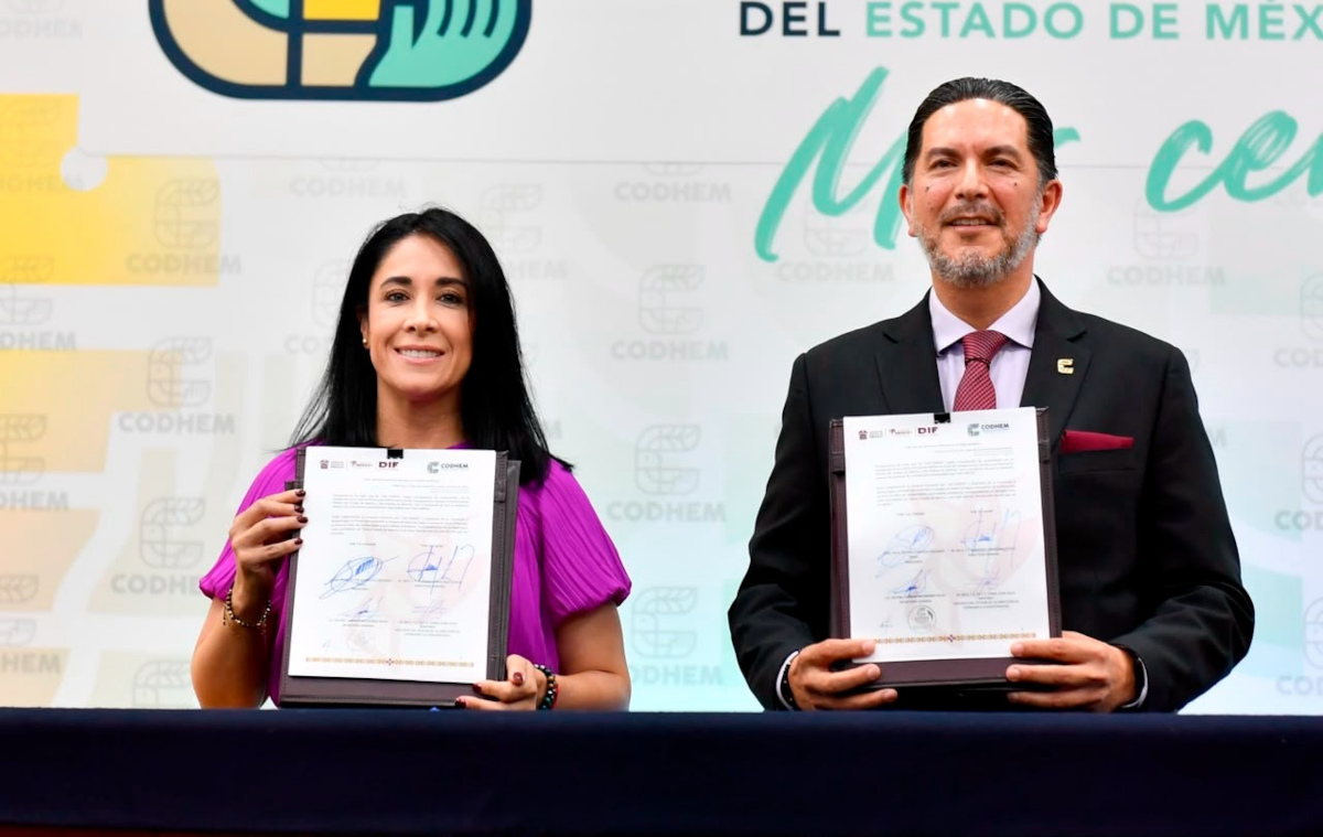 DIFEM y CODHEM unen esfuerzos para fortalecer la protección de los derechos de las personas con discapacidad
