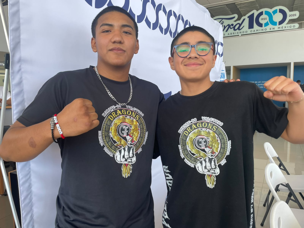 Dos jóvenes peleadores de Toluca representarán a México en el Panamericano de MMA