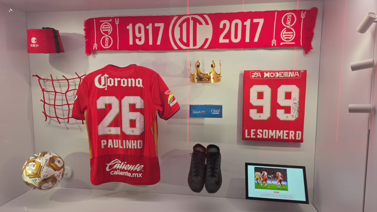 El museo del Club toluca rehabre sus puertas.