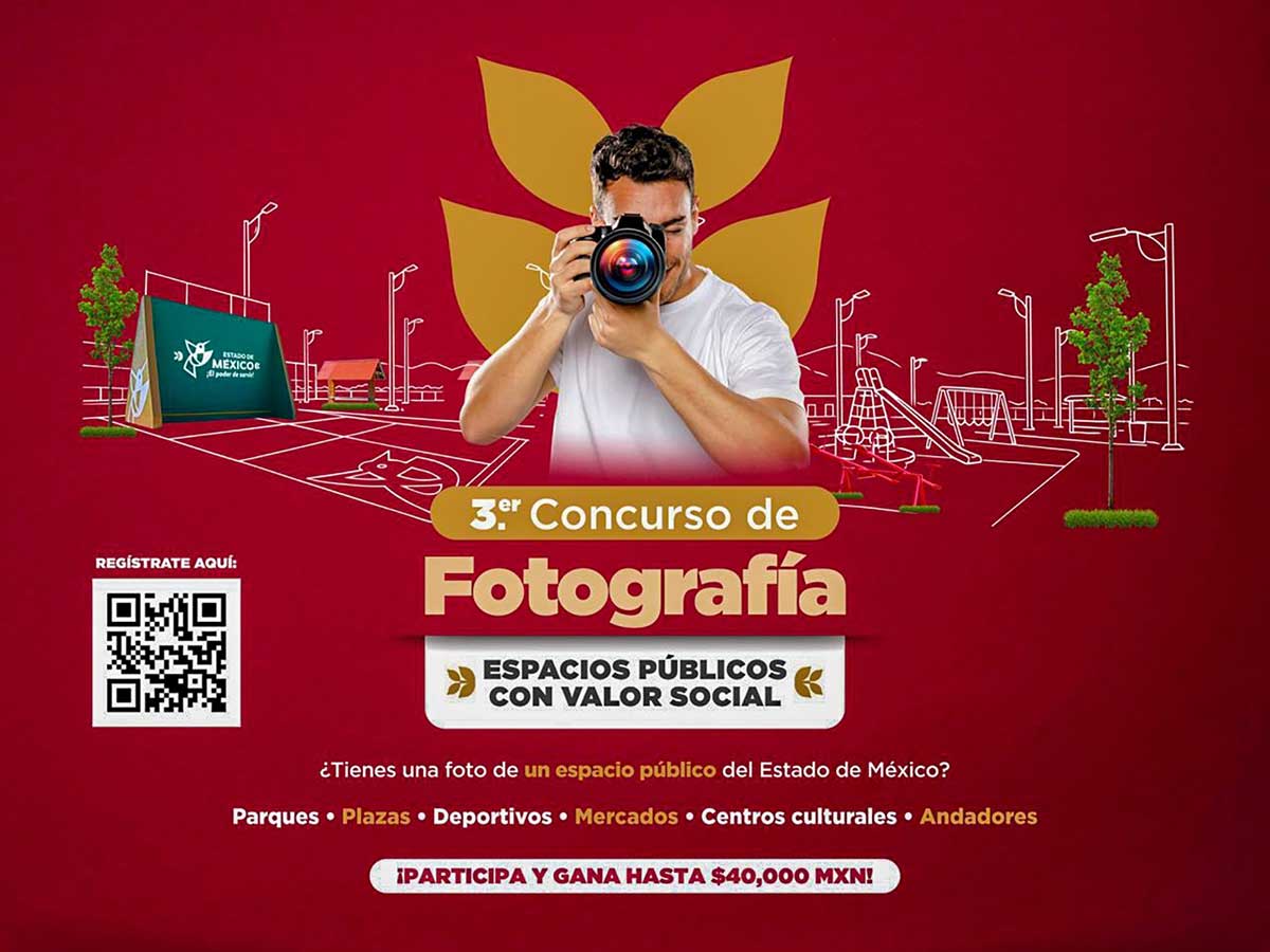 Gobierno del Edoméx lanza concurso de fotografía; ofrecen premios de hasta 40 mil pesos