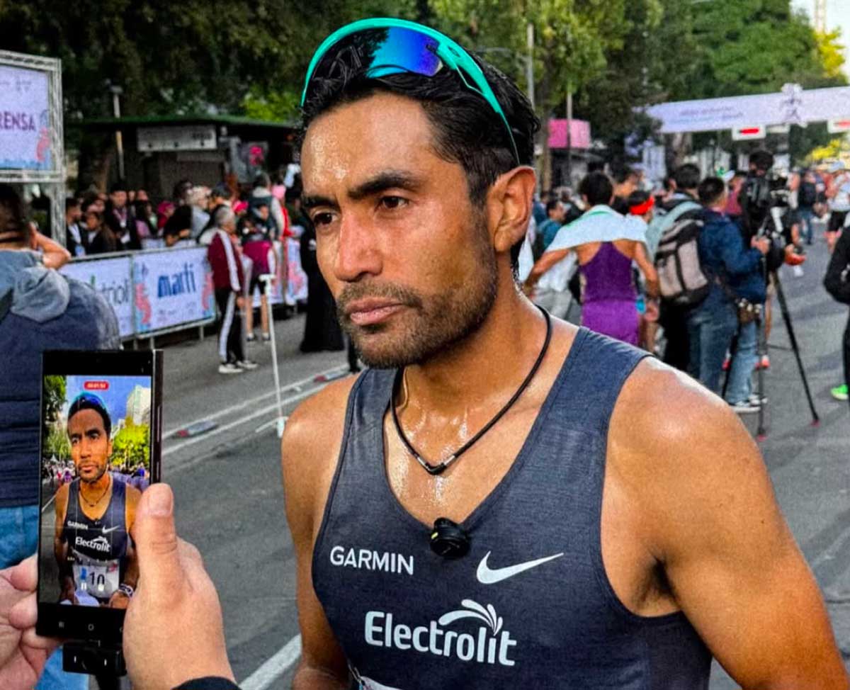 Participa en el Medio Marató n de la Ciudad de México 2026 Juan Luis Barrios.