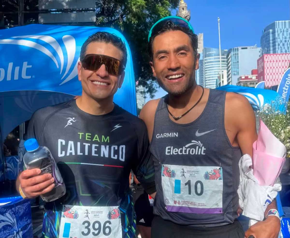 Participa en el Medio Marató n de la Ciudad de México 2026 Juan Luis Barrios.