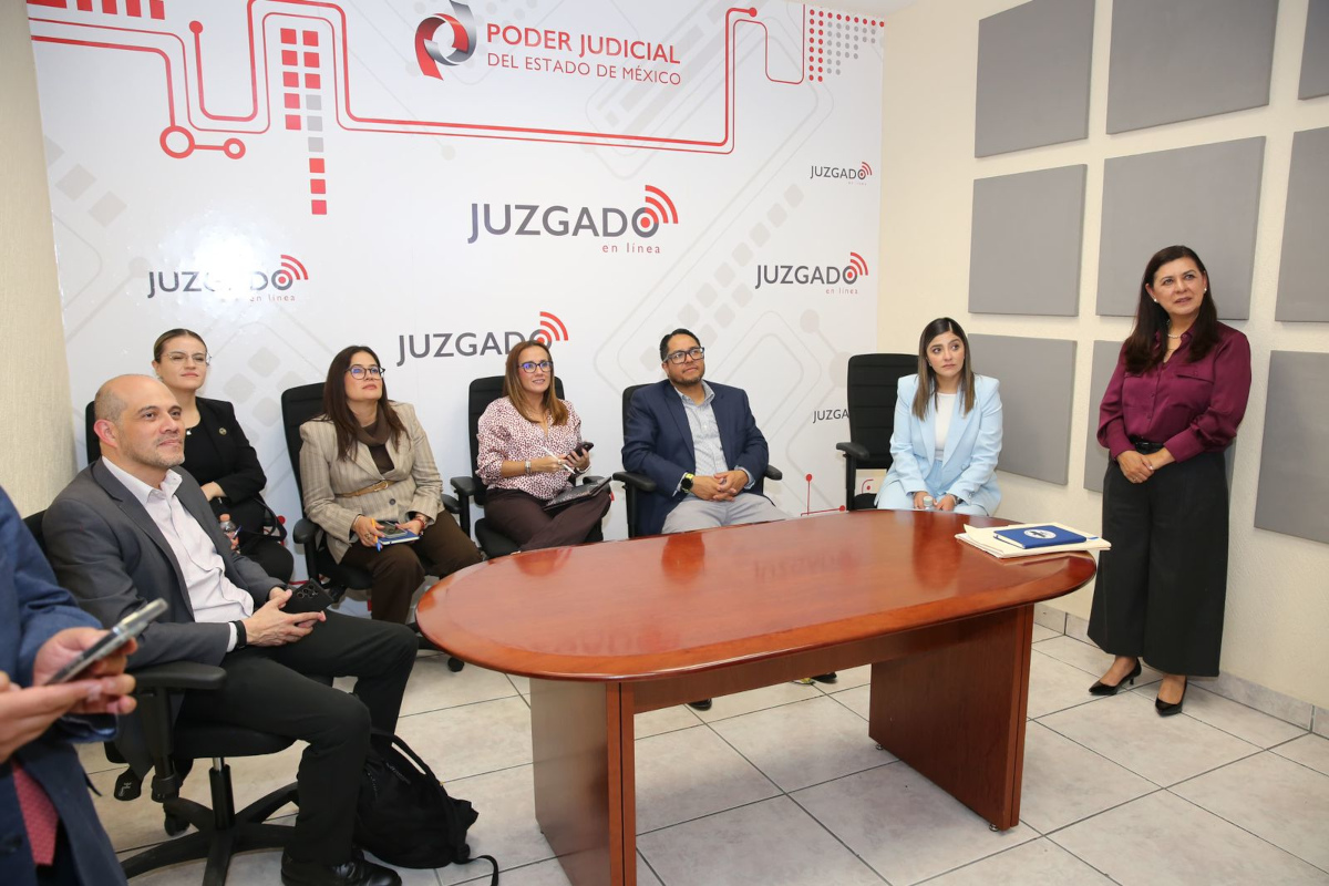 El Poder Judicial del Edomex colabora con el Poder Judicial de Michoacan en materia de justicia digital.