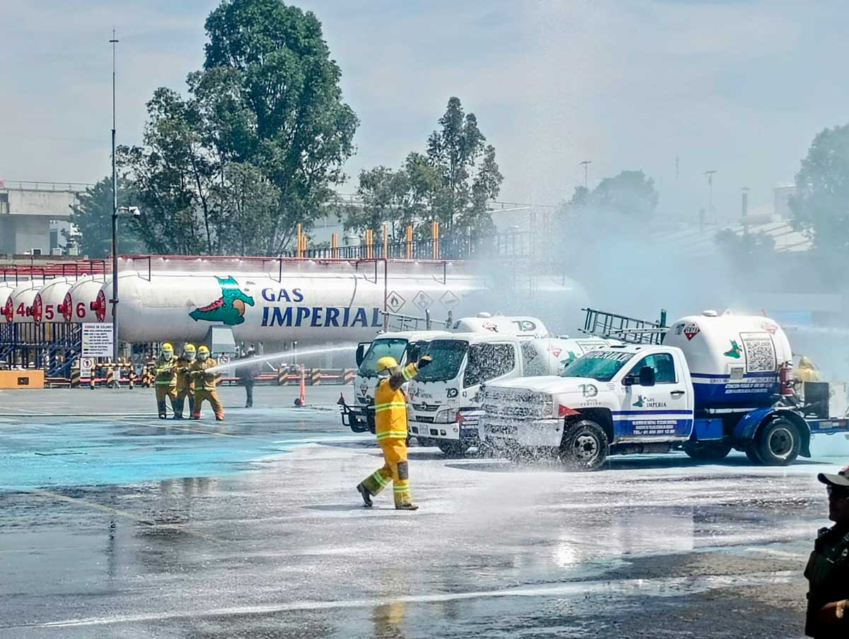 Toluca realiza simulacros de emergencia.