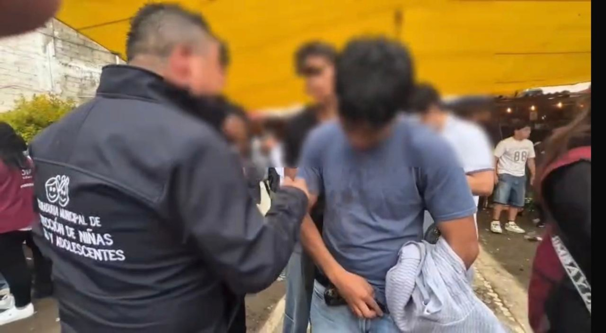 Suspenden fiesta clandestina en Toluca; localizan a más de 50 menores de edad y atienden a dos por intoxicación