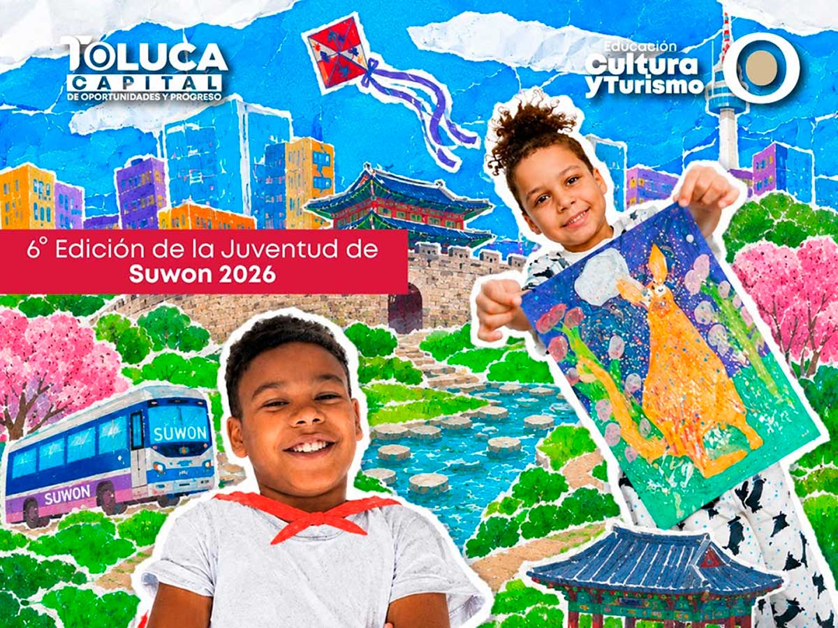 Talento infantil de Toluca viajará a Corea del Sur: ¿quieres que tu obra llegue a Suwon?