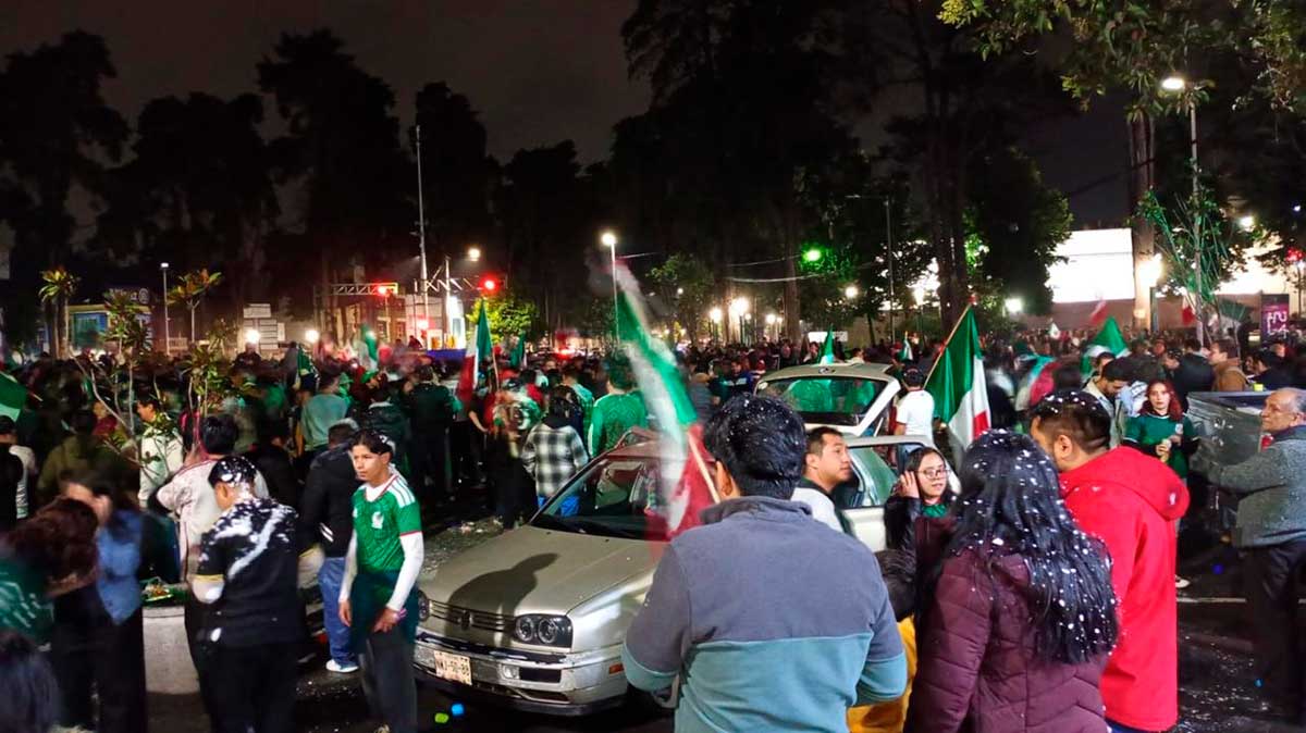 Toluca celebra triunfo de la Selección Mexicana con saldo blanco y una ciudad limpia al amanecer