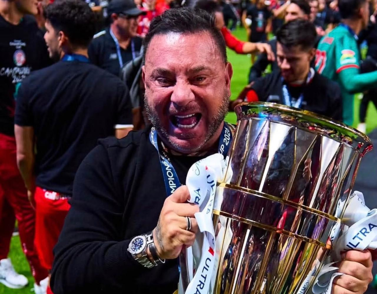 Antonio Mohamed, director técnico de los Diablos Rojos del Toluca.
