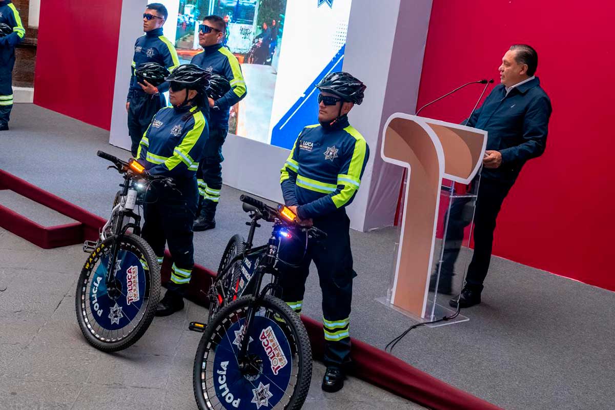 Gobierno de Toluca fortalece su estrategia de seguridad.