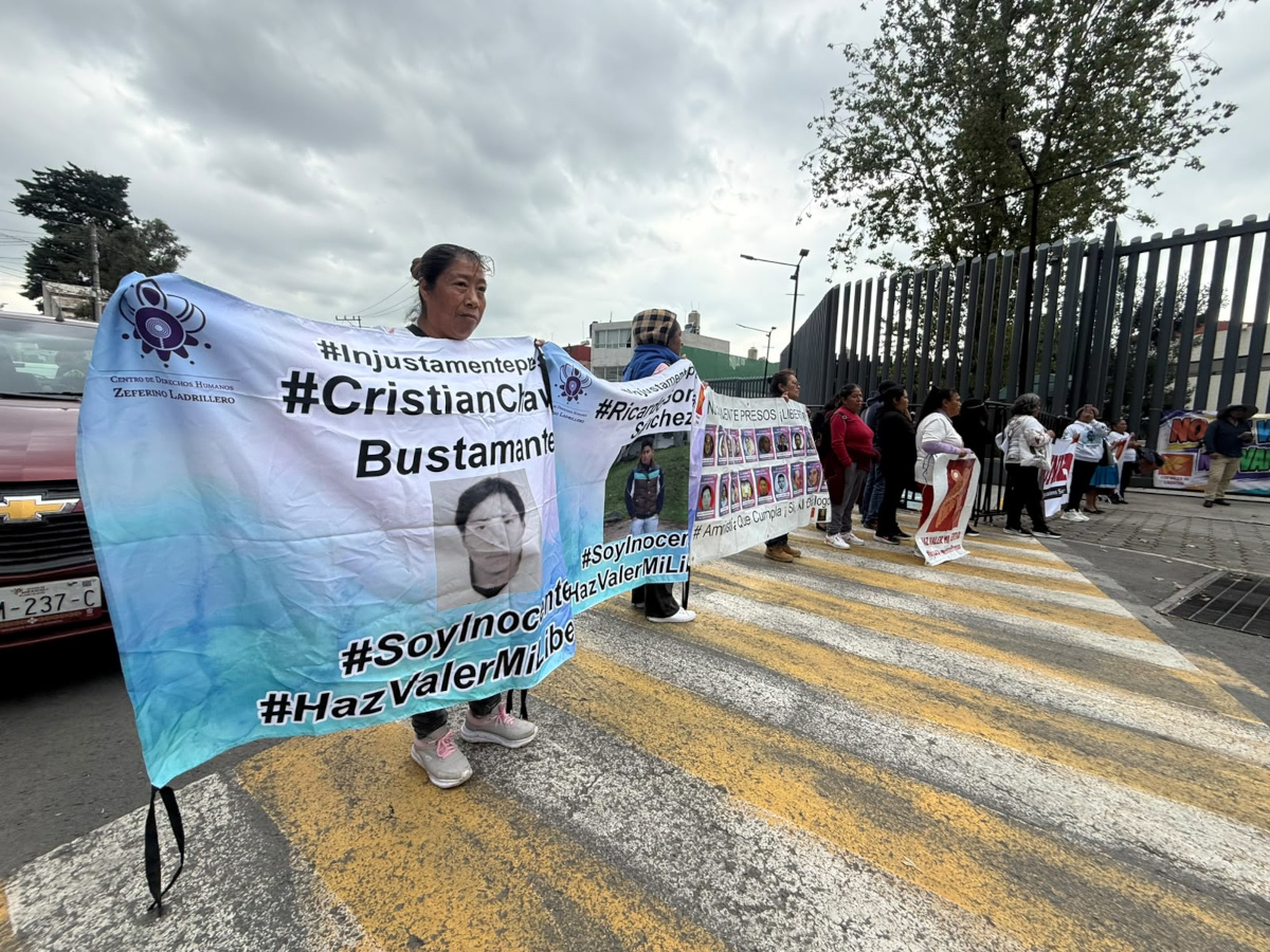 Tras 153 días de plantón, colectivo logra acuerdo para revisar casos de amnistía en el Estado de México