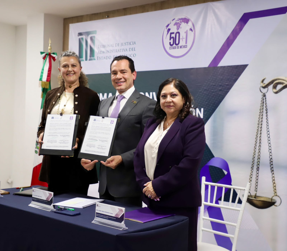 TRIJAEM y la Asociación 50+1 firman convenio de colaboración.