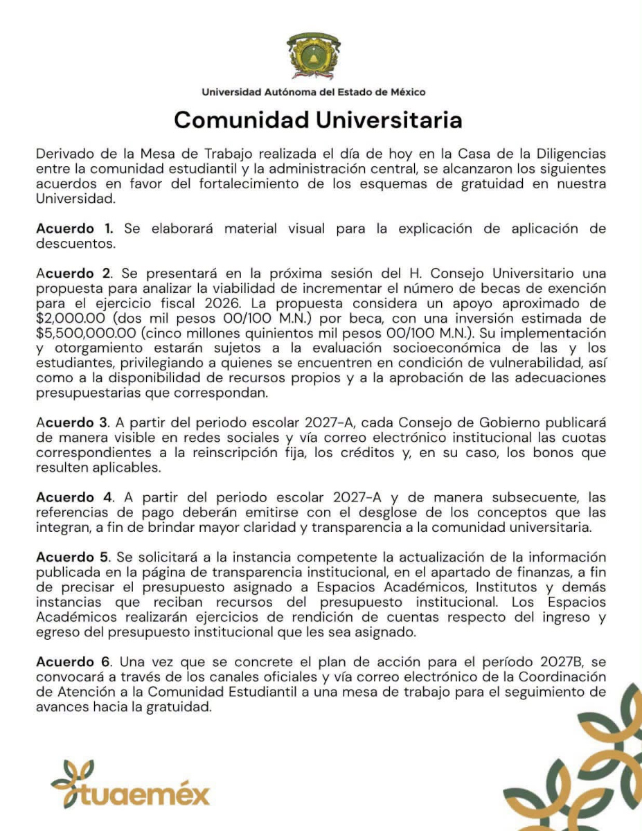 Boletín de la UAEMéx.