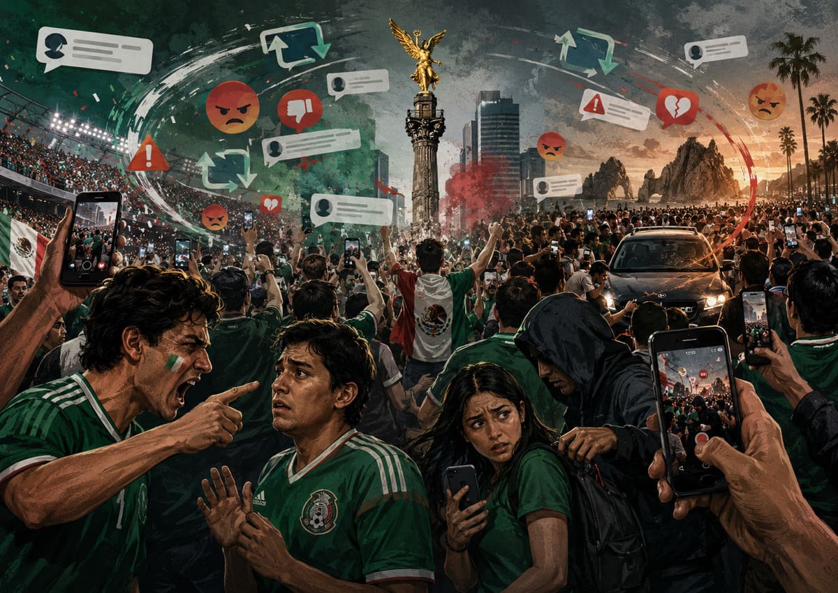 Mundial en red: violencia, mala afición y linchamientos digitales
