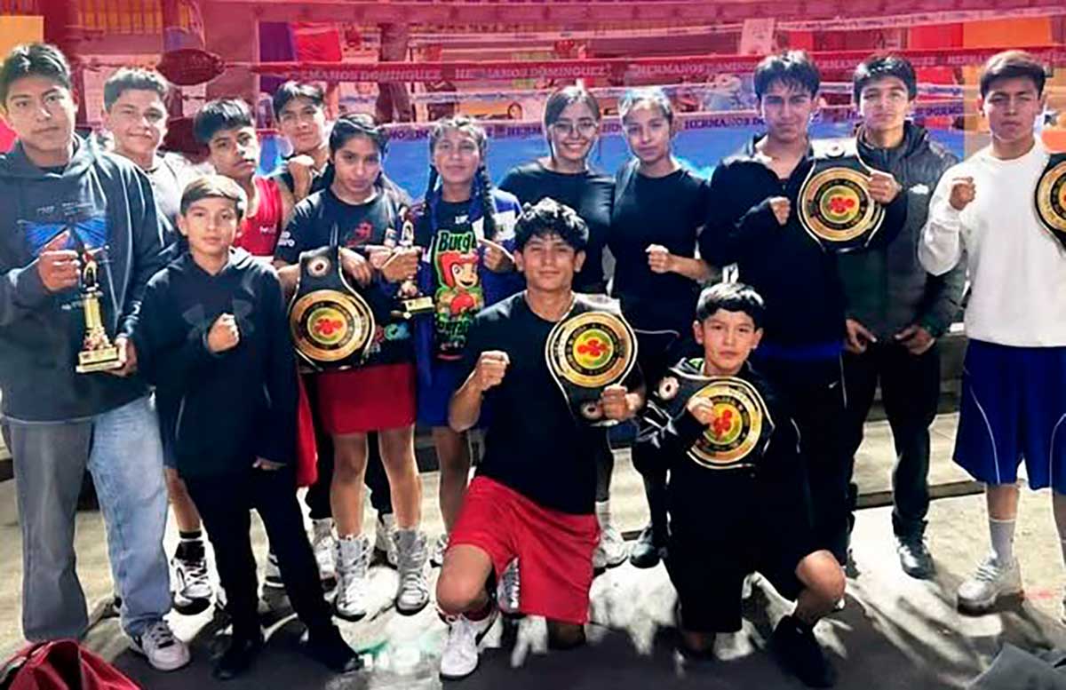 Boxeadores de Toluca conquistan 8 oros y 5 platas en el torneo Puñitos de Oro