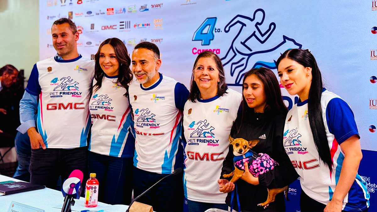 Metepec invita a Carrera Pet Friendly 2026.