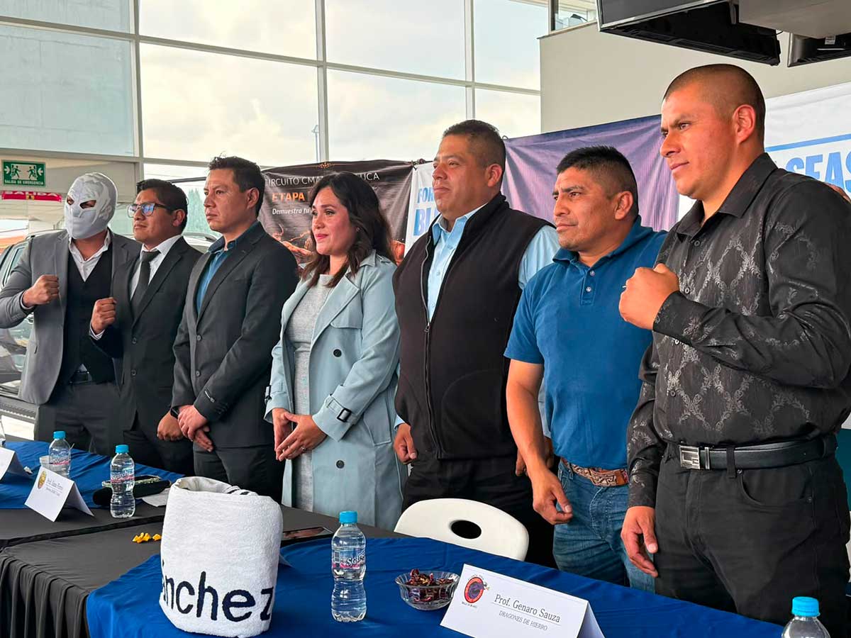 Anuncian en Toluca Circuito de Artes Marciales 2026.