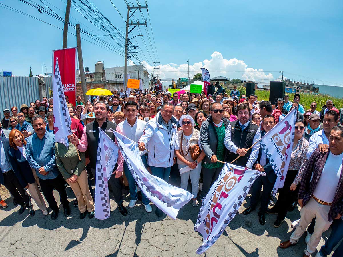 Toluca inicia obra hidraúlica Colector Las Jaras.