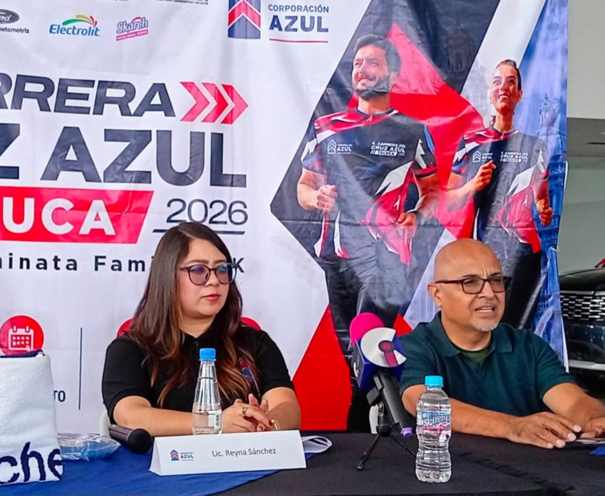 Toluca será sede de la Cuarta Carrera Cruz Azul.