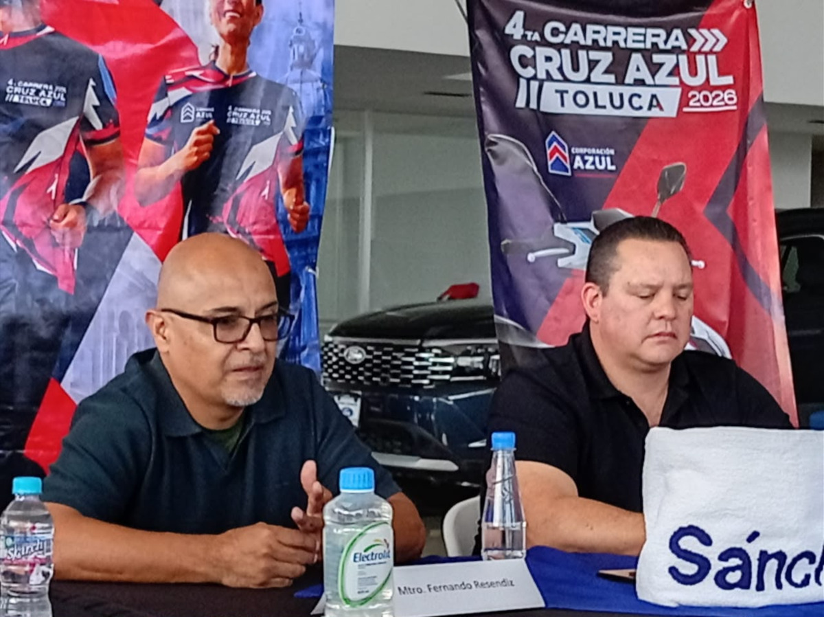 Toluca será sede de la Cuarta Carrera Cruz Azul.