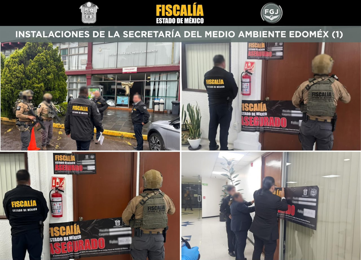 Desmantelan red de extorsión en verificentros del Edomex.