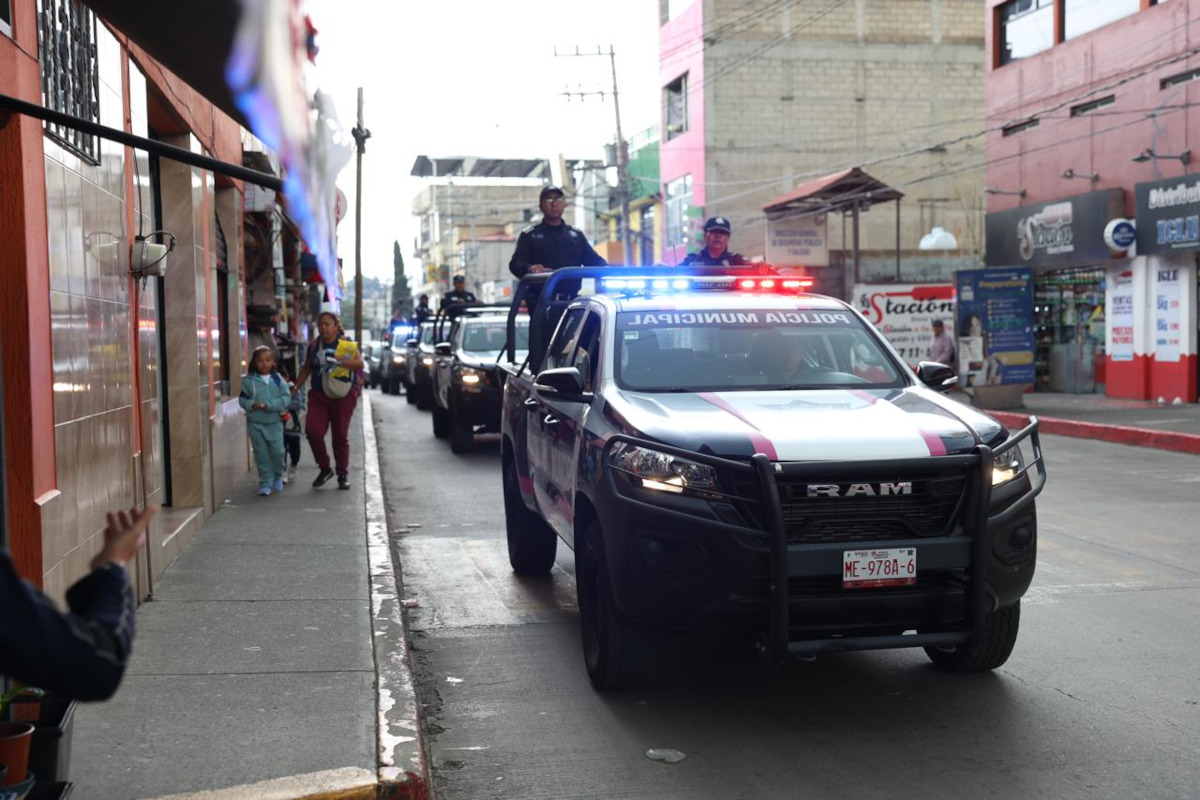 Operativo "Regreso a Clases" en Huixquilucan.
