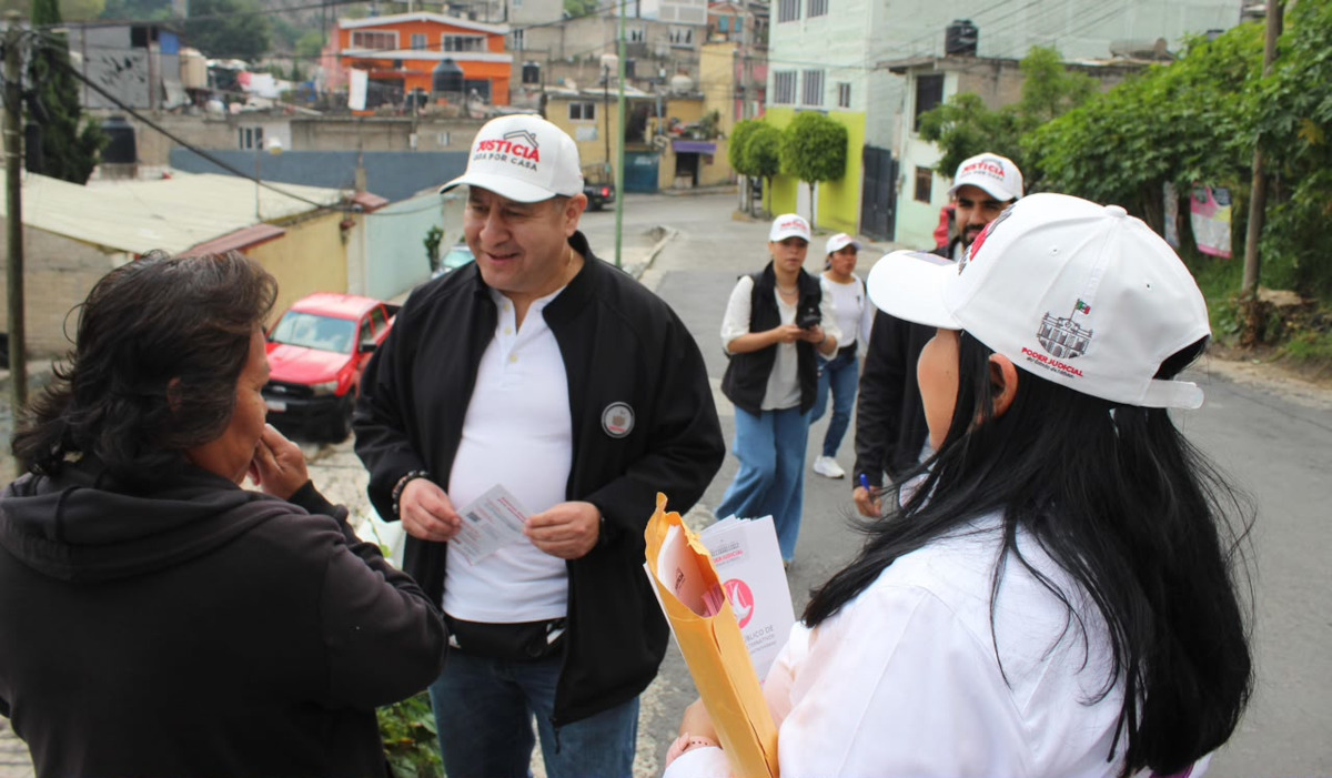 Justicia Casa por Casa llega a Naucalpan con atención del Poder Judicial del Edomex