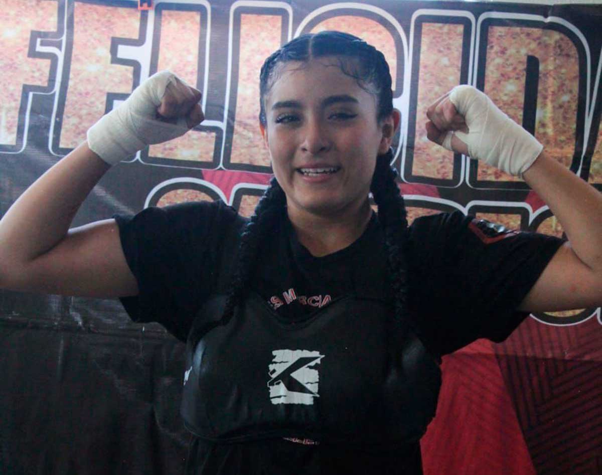 Peleadores de Kick Boxing del circuito CMAMDC.