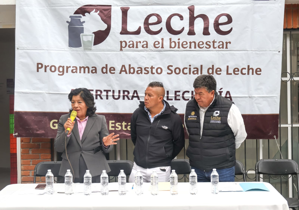 Abre Lechería para el Bienestar en Toluca.