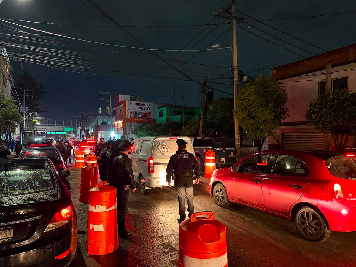 Operativo en Toluca retira de circulación a 71 conductores que manejaban bajo los efectos del alcohol