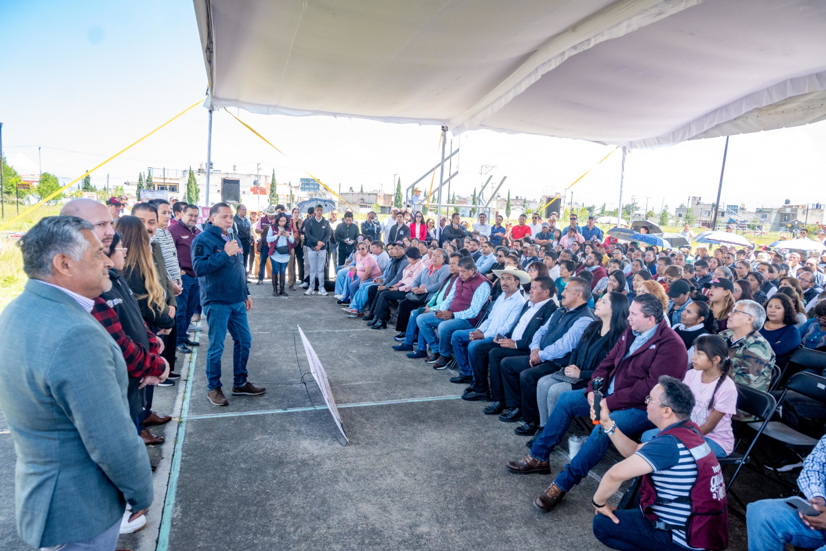 Toluca inicia la contrucción de la Preparatoria Bachillerato Nacional Margarita Maza.