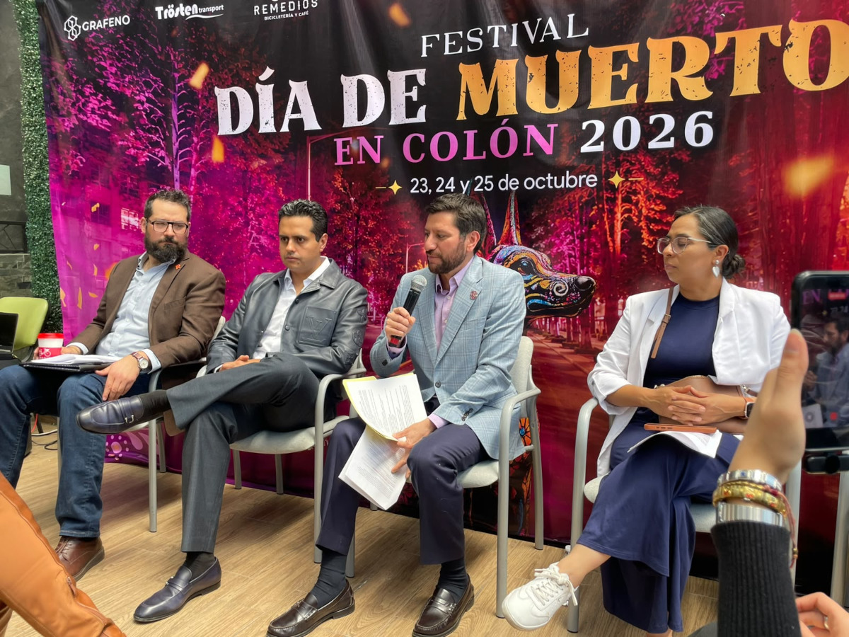 Presentan el Festival Día de Muertos en Colón 2026