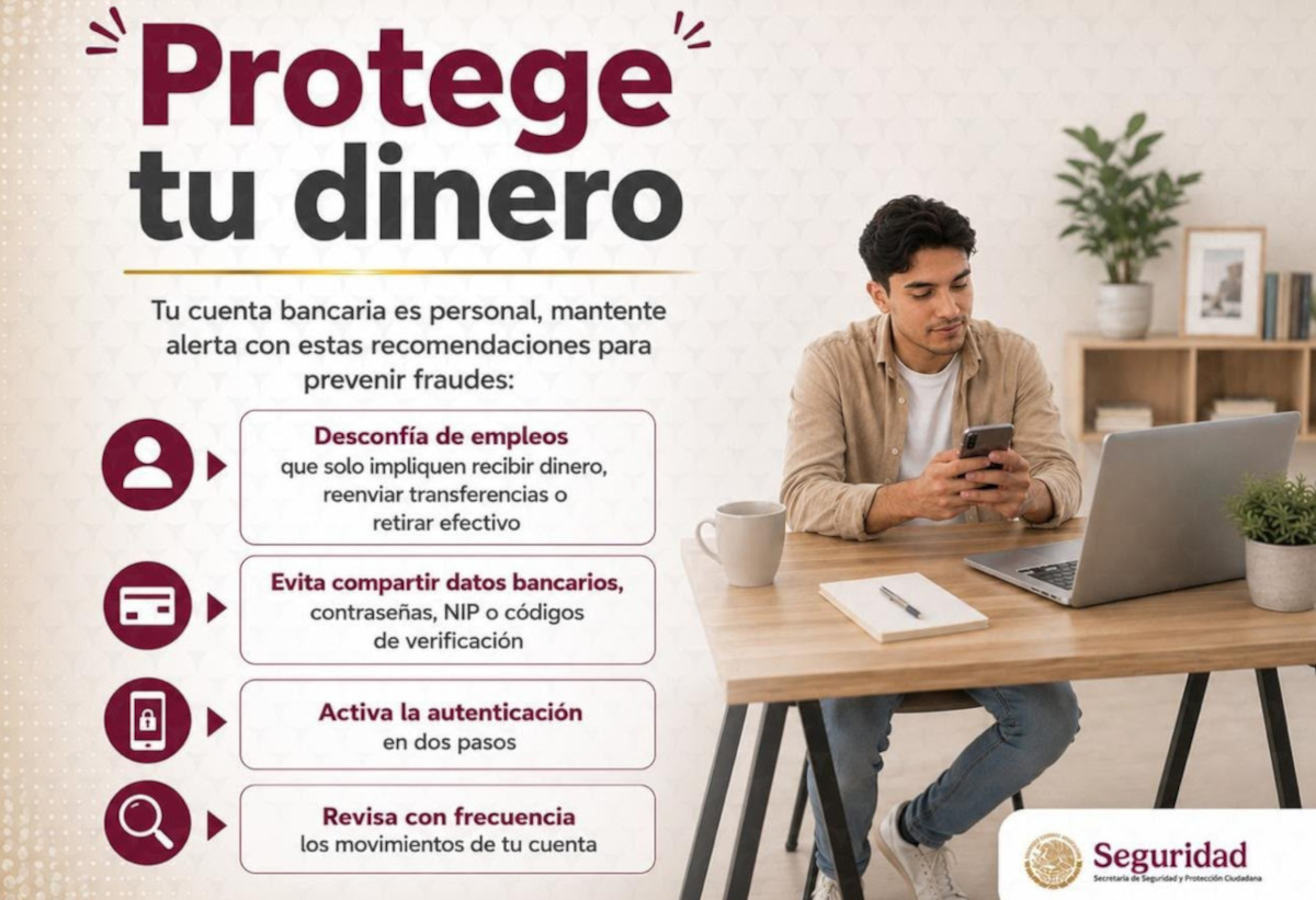 ¿Qué pasa si prestas tu cuenta bancaria? SSPC explica los riesgos legales y cómo evitarlos