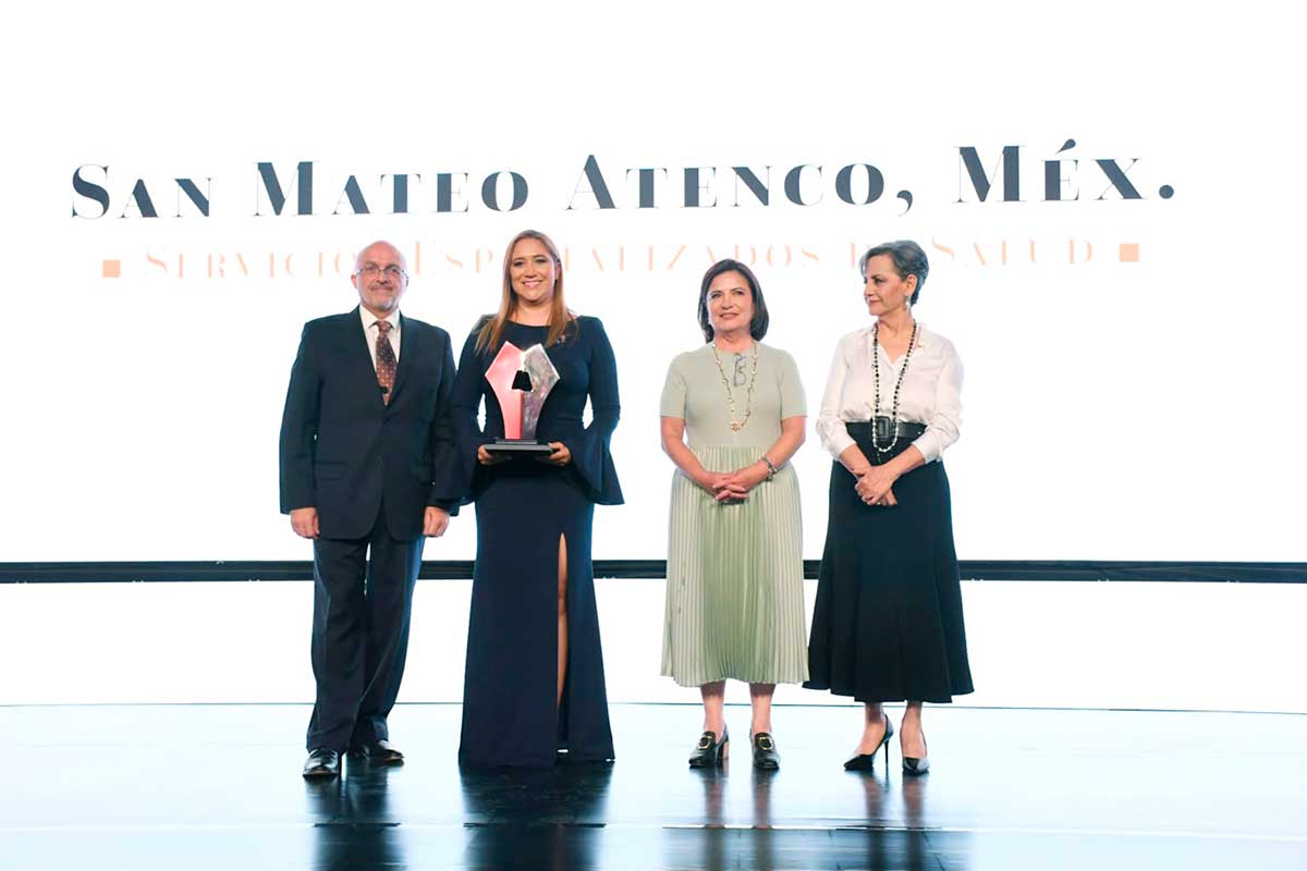 San Mateo Atenco recibe Premio Nacional por su Unidad Municipal de Autismo
