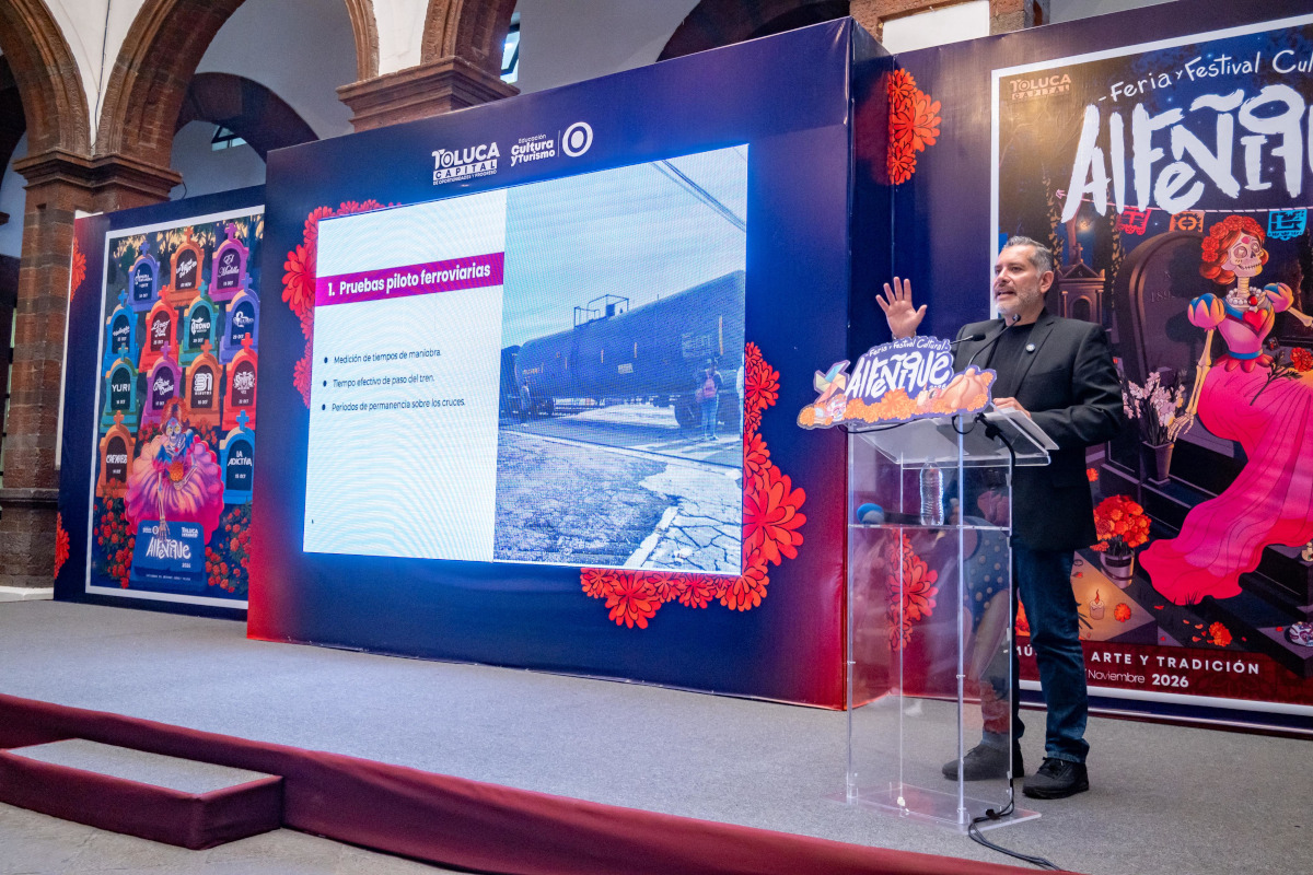 Toluca, EdoMéx y empresa ferroviaria buscan reducir afectaciones por paso del tren