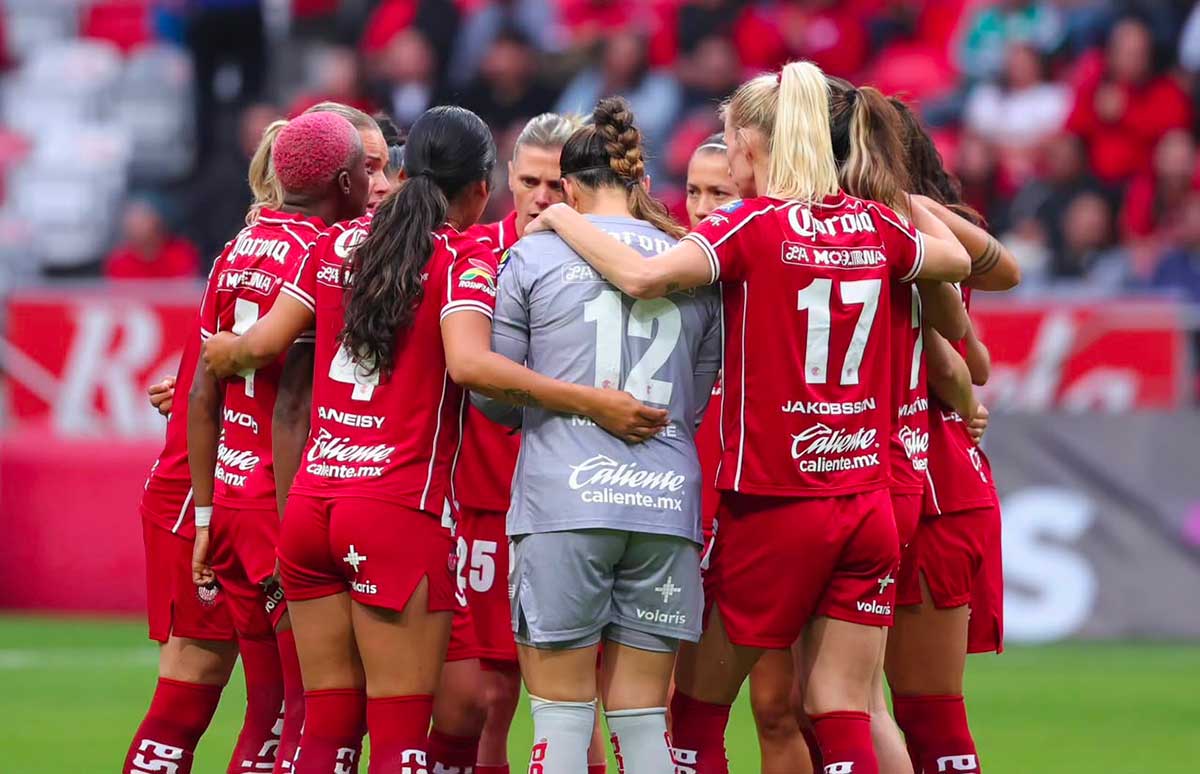 Toluca femenil vence a las Bravas de Juárez2-0.