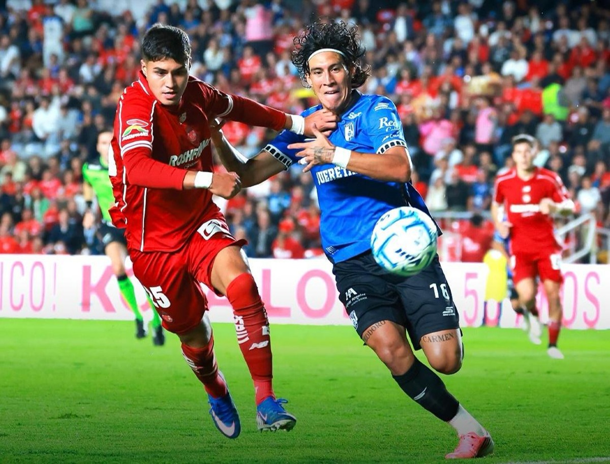 Toluca vence 2-1 a Querétaro y suma un triunfo de oro en La Corregidora