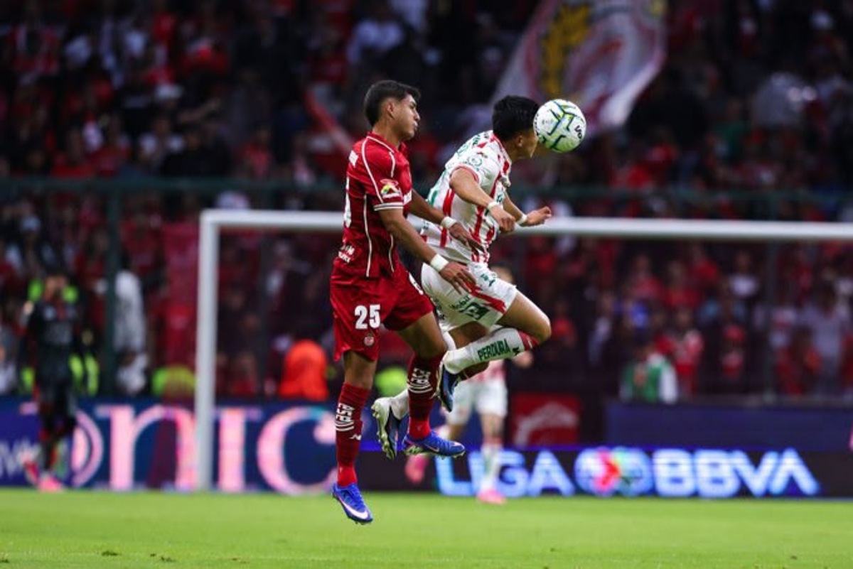 Toluca vence a Necaxa en partido del Apertura 2026.