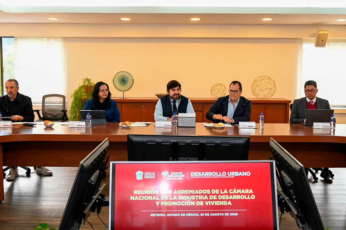Edomex recibe más de 35 mil millones de pesos en inbersión para vivienda.