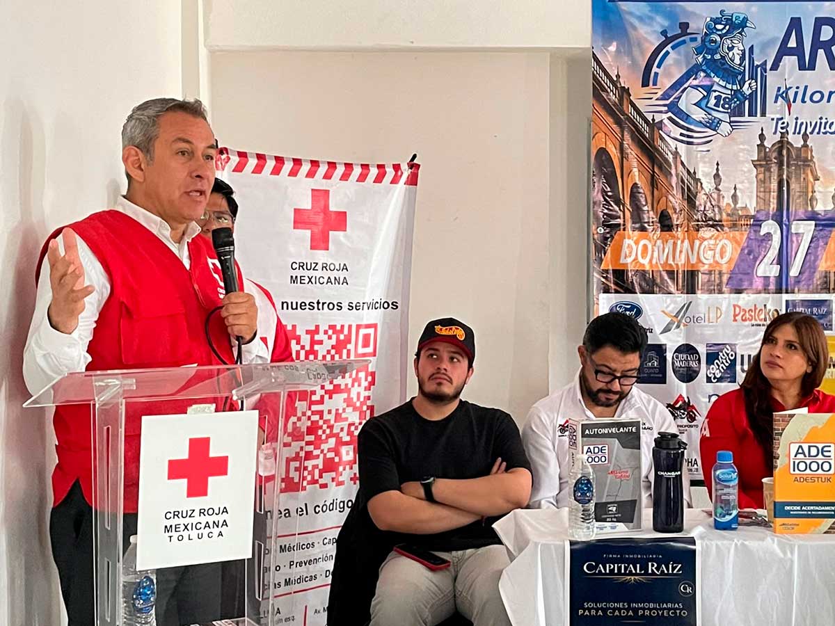 Arquicarrera Toluca 2026 apoyará a Cruz Roja y AMANC