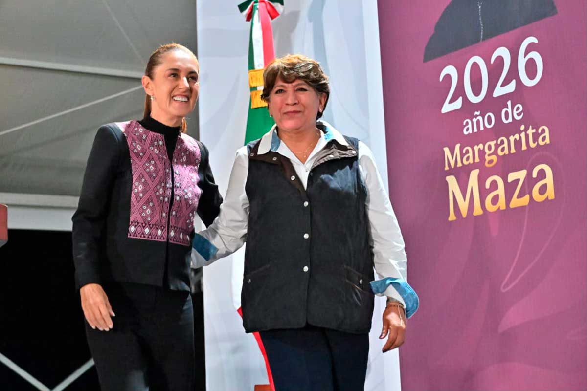 La Presidente Claudia Sheinbaum anuncia programas del bienestar en el Edomex.