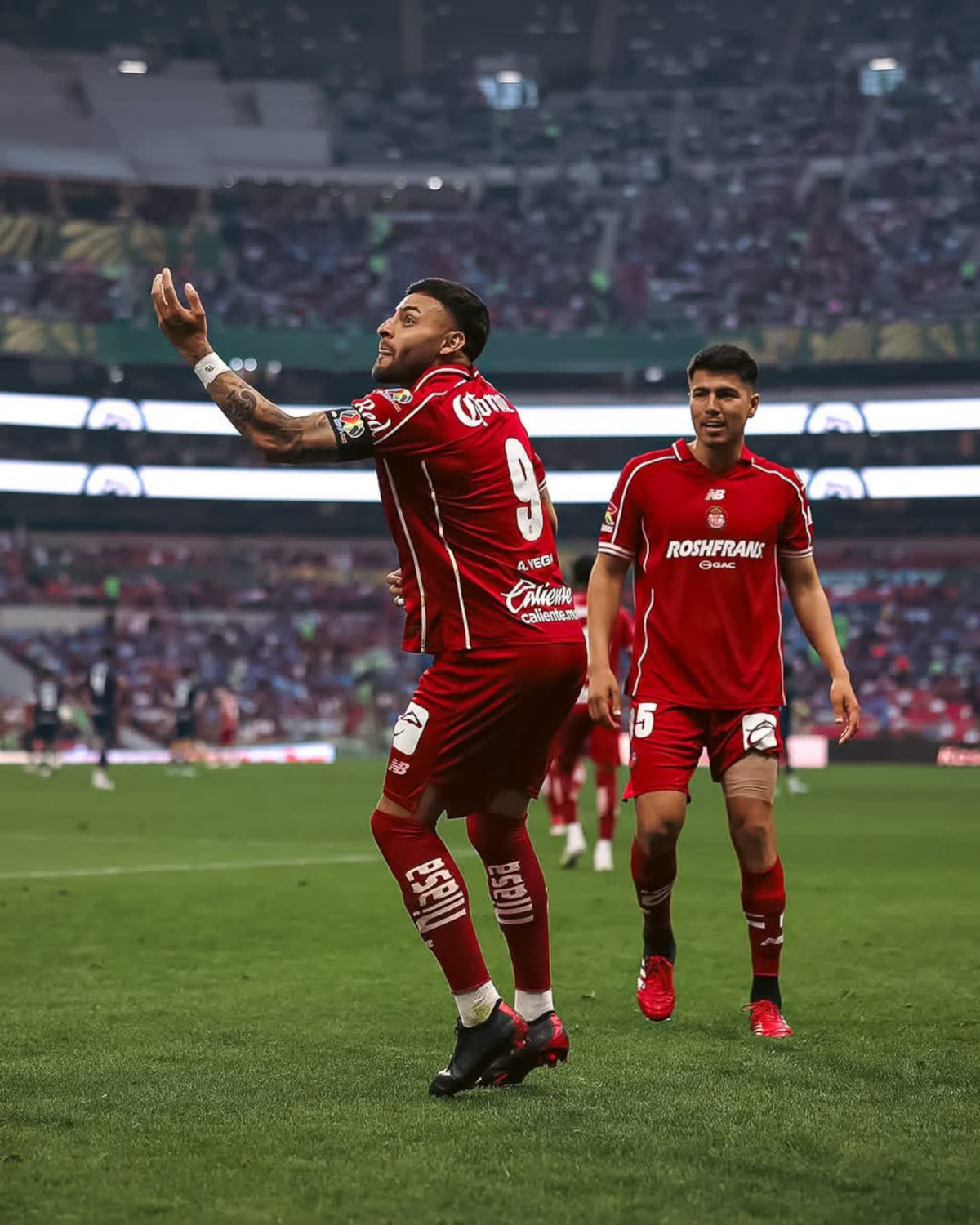 Los Diablos Rojos empatan contra el Cruz Azul.
