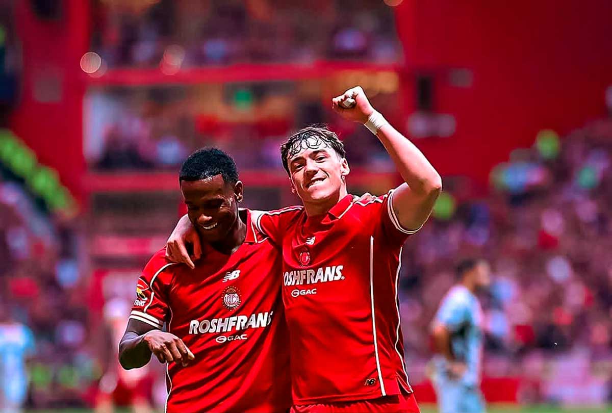 Toluca golea a Atlas.