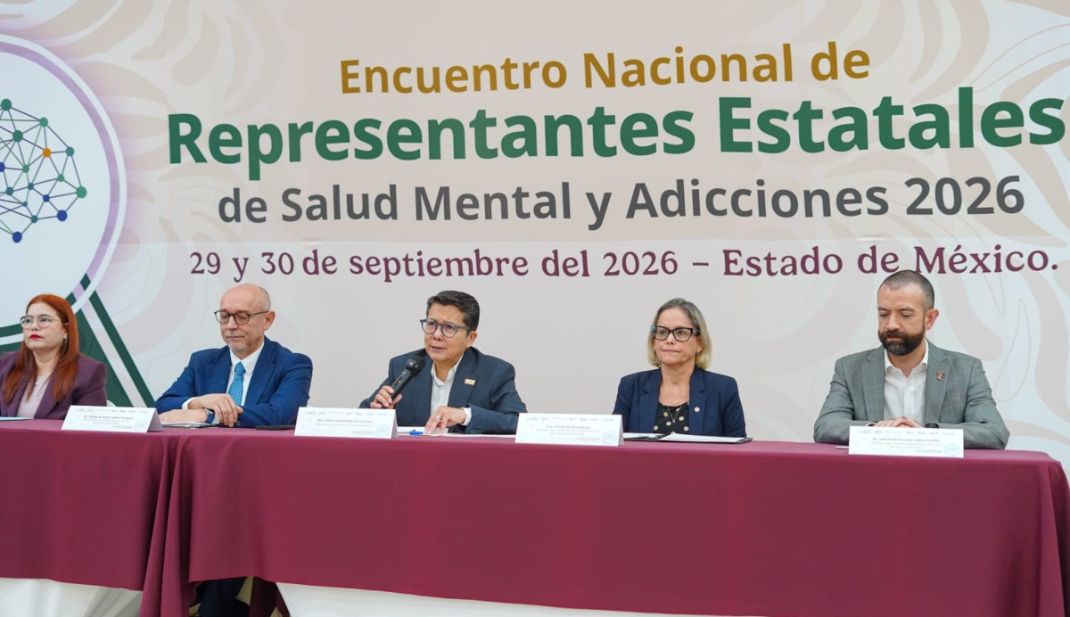 Edomex reune especialista en Salud Mental.