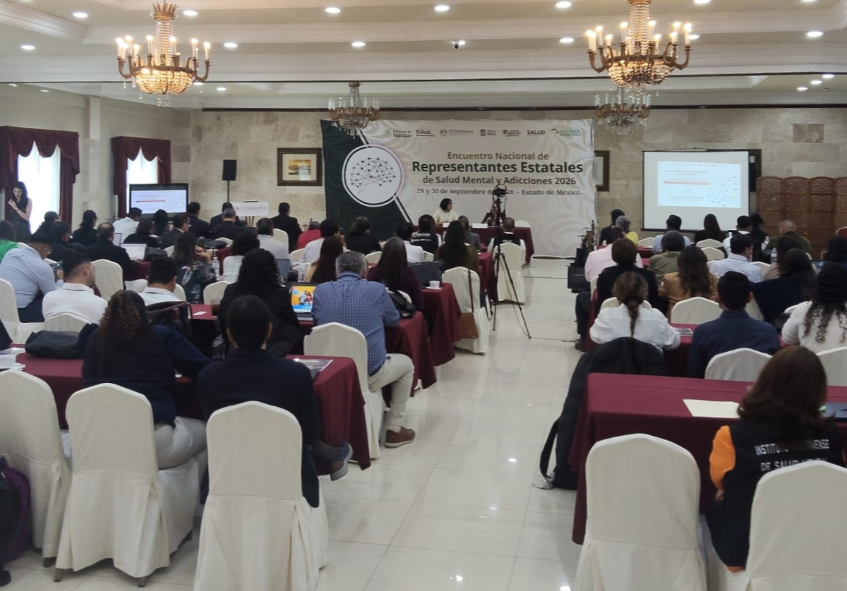 Edomex reune especialista en Salud Mental.