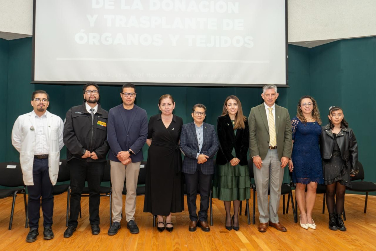 Donaciones de órganos en Estado de México.