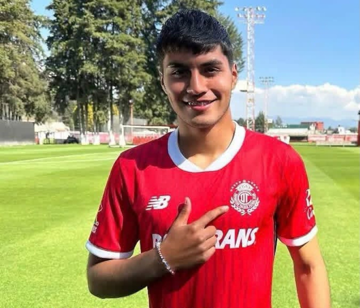 Everardo López, defensa del Toluca.