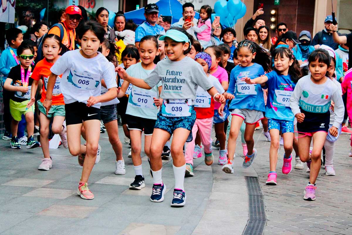 Metepec activará a niñas y niños con la carrera Metepekids